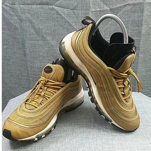 Nike Air Max 97 OG QS metallic gold 884421-700 men\'s sz 9 main image 14